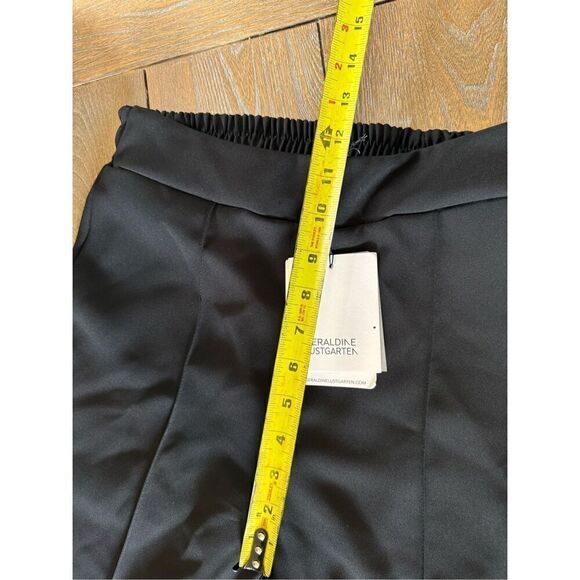 NWT Geraldine Lustgarten Black Dress Pant Joggers Size 2 - Picture 9 of 11